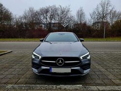 Grau Gebraucht 2021 Mercedes CLA250e Shooting Brake AMG Kombi | 29.400 € (Fairer Preis)