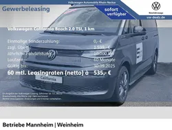 Grau Neu 2025 VW California Beach Van | 75.349 €
