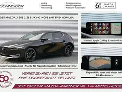 Schwarz Gebraucht 2024 Mazda 3 Homura-Line Limousine | 24.389 €