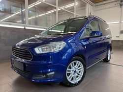 Blau metallic Gebraucht 2017 Ford Tourneo Courier Titanium Van / Kleinbus | 13.550 € (Etwas zu teuer)