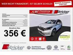 Arctic silber metallic Gebraucht 2021 Skoda Enyaq iV SUV | 29.949 € (Guter Preis)