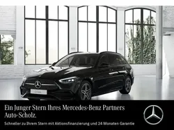 Metalliclack obsidianschwarz Gebraucht 2022 Mercedes C180 AMG | 36.665 € (Fairer Preis)