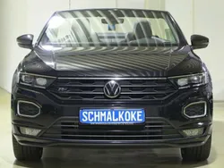 Deep black pearlescent (metallic) Gebraucht 2021 VW T-Roc Cabriolet R-line Cabrio | 26.950 € (Guter Preis)