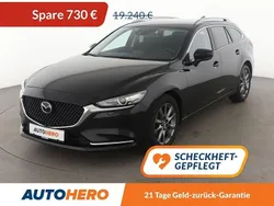 Schwarz Gebraucht 2020 Mazda 6 Exclusive-Line Kombi | 18.510 € (Etwas zu teuer)