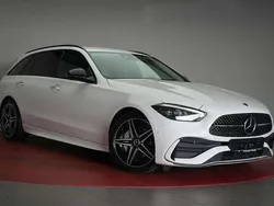 Polar white Gebraucht 2023 Mercedes C300 AMG line Kombi | 36.490 € (Fairer Preis)