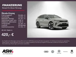 Grau Neu 2025 Skoda Enyaq iV RS SUV | 59.690 € (Fairer Preis)