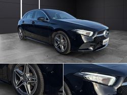 Schwarz Gebraucht 2022 Mercedes A180 AMG line Limousine | 27.980 € (Fairer Preis)