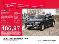 Mythosschwarz metallic Gebraucht 2022 Audi Q5 Comfort SUV | 35.964 € (Guter Preis)