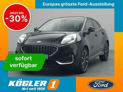 Obsidianschwarz Gebraucht 2021 Ford Puma ST-Line Limousine | 19.240 € (Fairer Preis)