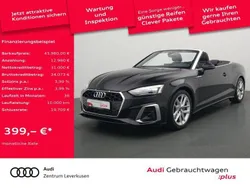 Schwarz Gebraucht 2024 Audi A5 Cabriolet S-Line Cabrio | 43.980 € (Fairer Preis)
