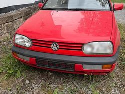 Rot Gebraucht 1993 VW Golf Cabrio | 1.250 €