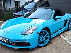 Miamiblau exclusive Gebraucht 2019 Porsche 718 Boxster Cabrio | 65.500 € (Etwas zu teuer)