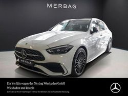 Polarweiß Gebraucht 2025 Mercedes C220 AMG Kombi | 49.390 €