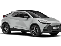 Shimering silver / schwarz (silber) Neu 2025 Toyota C-HR SUV | 42.030 € (Teuer)