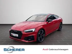 Progressivrot metallic (metallic) Gebraucht 2024 Audi A5 Sportback Business Limousine | 51.500 € (Teuer)
