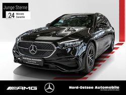 Metalliclack obsidianschwarz Gebraucht 2024 Mercedes E200 AMG Kombi | 48.490 € (Guter Preis)