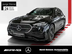 Metalliclack obsidianschwarz Gebraucht 2024 Mercedes E200 AMG Kombi | 49.490 € (Guter Preis)