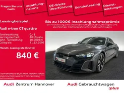 Daytonagrau perleffekt Gebraucht 2022 Audi e-tron GT quattro Ambiente Limousine | 56.700 € (Guter Preis)