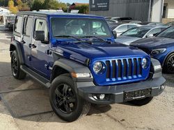 Blau Gebraucht 2021 Jeep Wrangler Unlimited Sport SUV | 34.900 € (Teuer)