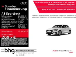 Weiss Gebraucht 2022 Audi A3 e-tron Advanced Kleinwagen | 24.330 € (Fairer Preis)