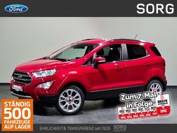 Rot, fantastic red metallic Gebraucht 2022 Ford Ecosport Titanium SUV | 16.480 € (Guter Preis)