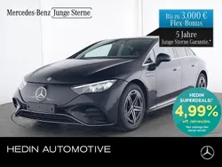 Schwarz Gebraucht 2023 Mercedes EQE300 AMG Limousine | 42.799 € (Fairer Preis)