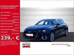 Blau Gebraucht 2023 Audi A3 Sportback Advanced Limousine | 30.980 € (Fairer Preis)