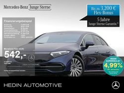 Blau Gebraucht 2022 Mercedes EQS580 Limousine | 63.870 € (Superpreis)