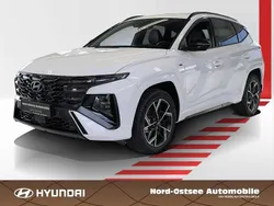 Atlas white Gebraucht 2025 Hyundai Tucson N Line SUV | 37.490 € (Fairer Preis)