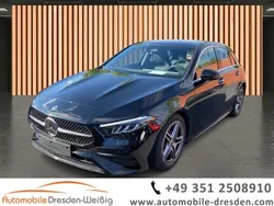 Schwarz Gebraucht 2024 Mercedes A200 AMG Limousine | 32.980 € (Fairer Preis)