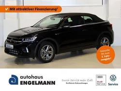 Schwarz Gebraucht 2024 VW T-Roc Cabriolet R-line Cabrio | 32.490 € (Guter Preis)