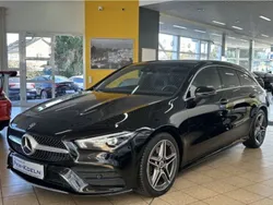 Kosmosschwarz metallicla (metallic) Gebraucht 2020 Mercedes CLA200 AMG line Kombi | 25.999 € (Fairer Preis)