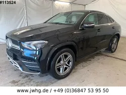 Black metallic Gebraucht 2021 Mercedes GLE350e AMG line Coupé | 57.750 € (Fairer Preis)