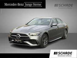 Grau Gebraucht 2024 Mercedes C220 AMG line Limousine | 40.950 € (Etwas zu teuer)