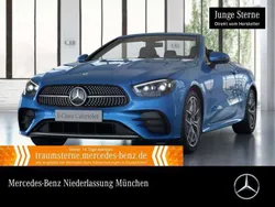 Blau Gebraucht 2021 Mercedes E300 AMG Cabrio | 51.990 € (Etwas zu teuer)