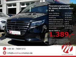 Schwarz Neu 2025 Mercedes V300 Exclusive Van / Kleinbus | 109.970 € (Fairer Preis)