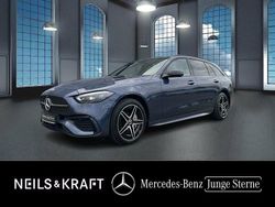 Blau Gebraucht 2024 Mercedes C300e Night Kombi | 50.450 € (Teuer)