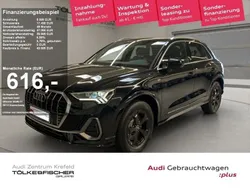 Mythosschwarz metallic Gebraucht 2024 Audi Q3 S-Line SUV | 47.179 € (Fairer Preis)