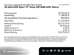 Silber Gebraucht 2022 BMW Z4 Sport Line Cabrio | 35.950 € (Guter Preis)