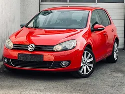 Rot Gebraucht 2009 VW Golf VI Highline Limousine | 1.990 € (Guter Preis)