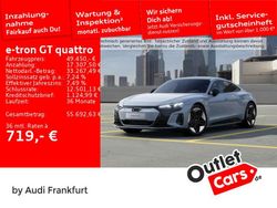 Suzukagrau metallic Gebraucht 2022 Audi e-tron GT quattro Ambiente Limousine | 49.450 € (Superpreis)