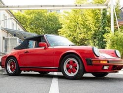 Rot Gebraucht 1989 Porsche 911 Cabrio | 118.000 €