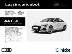 Weiß Neu 2024 Audi S3 Ambiente Limousine | 46.690 € (Superpreis)