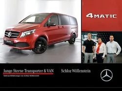 Rot Gebraucht 2024 Mercedes V300 Avantgarde Van / Kleinbus | 75.870 € (Teuer)