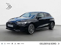 Mythosschwarz metallic Neu 2025 Audi A3 S-Line Limousine | 49.990 €