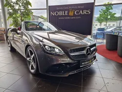 Indiumgrau metalliclack (metallic) Gebraucht 2017 Mercedes SLC300 AMG Cabrio | 39.899 € (Fairer Preis)