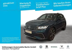 Nightshade blue metallic Gebraucht 2021 VW Tiguan R-line SUV | 32.840 € (Fairer Preis)