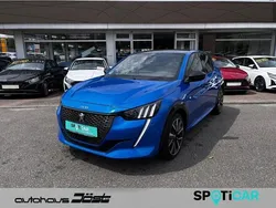 Blau Gebraucht 2020 Peugeot 208 GT-line Kleinwagen | 18.950 € (Etwas zu teuer)