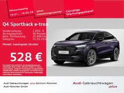 Auroraviolett metallic Gebraucht 2025 Audi Q4 e-tron S-Line SUV | 57.311 € (Teuer)