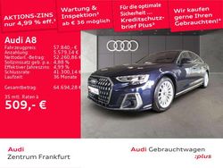 Firmamentblau metallic Gebraucht 2023 Audi A8 Ambiente Limousine | 57.840 € (Superpreis)